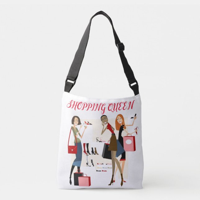 SHOPPING QUEEN COLLECTION CROSSBODY BAG (Front)