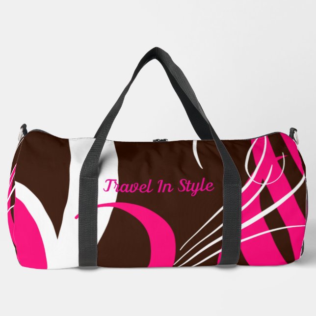 Shopping Queen Collection -Ladies Duffle Bag (Front)