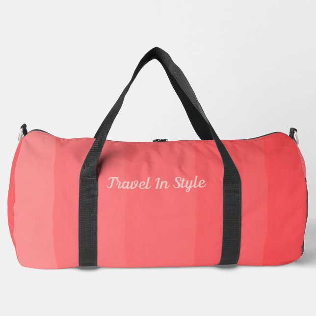 Shopping Queen Collection -Ladies Duffle Bag (Front)