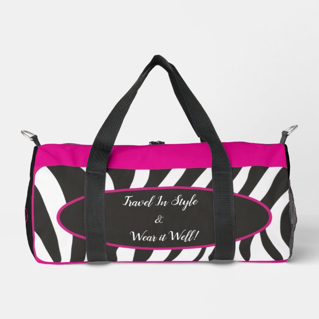 SHOPPING QUEEN COLLECTION- Ladies  Duffle Bag (Front)
