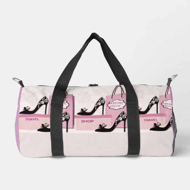 Shopping Queen Collection - Ladies Duffle Bag (Front)