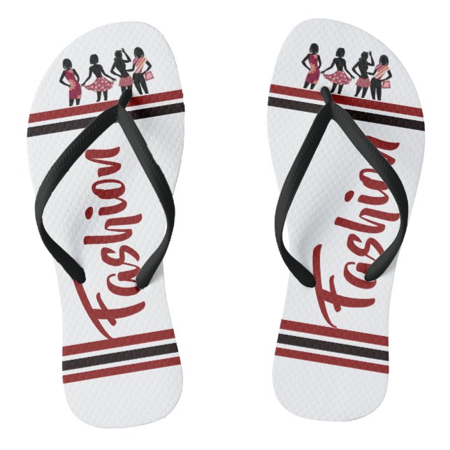 SHOPPING QUEEN COLLECTION Ladies Jandals (Footbed)
