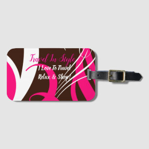 SHOPPING QUEEN COLLECTION - Ladies Luggage Tag