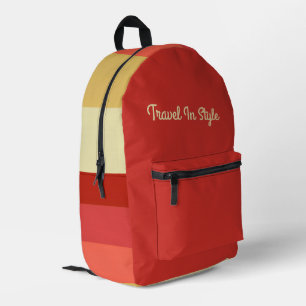 Shopping Queen Collection - Ladies Printed Backpack