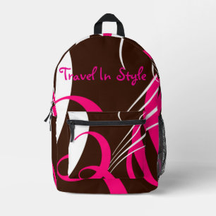 Shopping Queen Collection- Ladies Printed Backpack