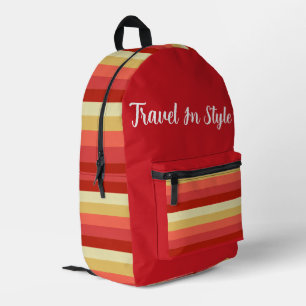 Shopping Queen Collection - Ladies Printed Backpack