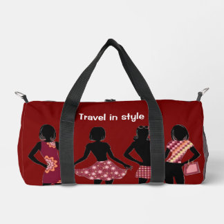 Shopping Queen Collection:Ladies Small Duffle Bag