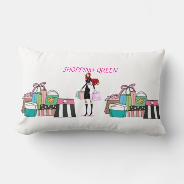 SHOPPING QUEEN COLLECTION LUMBAR CUSHION (Front)