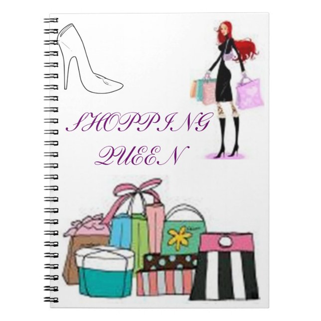 SHOPPING QUEEN COLLECTION NOTEBOOK (Front)