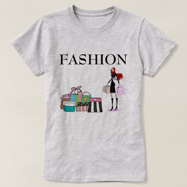 SHOPPING QUEEN COLLECTION T-Shirt (Design Front)