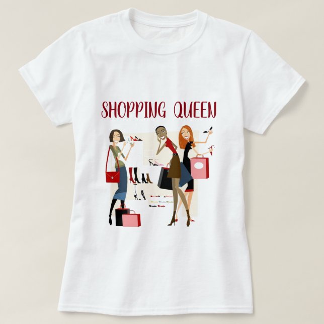 SHOPPING QUEEN COLLECTION T-Shirt (Design Front)