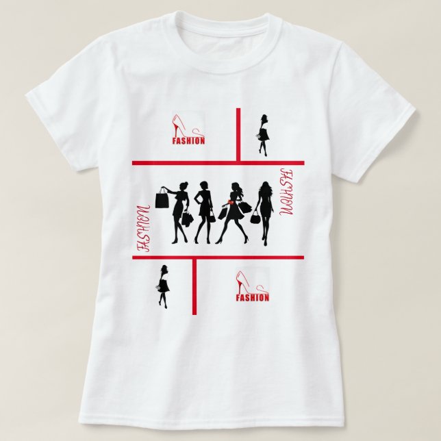 SHOPPING QUEEN COLLECTION T-Shirt (Design Front)