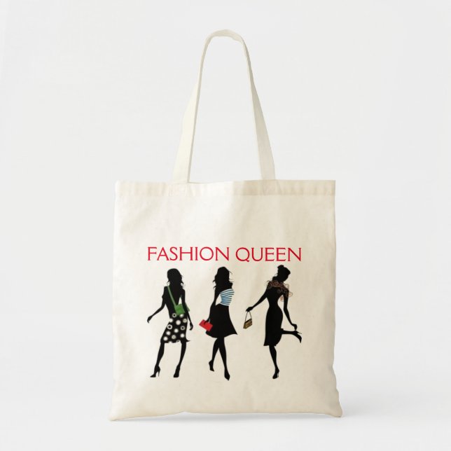 SHOPPING QUEEN COLLECTION TOTE BAG (Front)