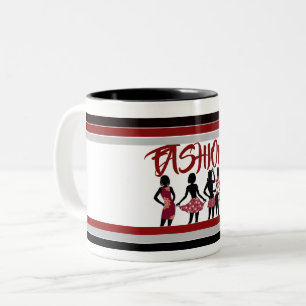SHOPPING QUEEN COLLECTION Two-Tone COFFEE MUG