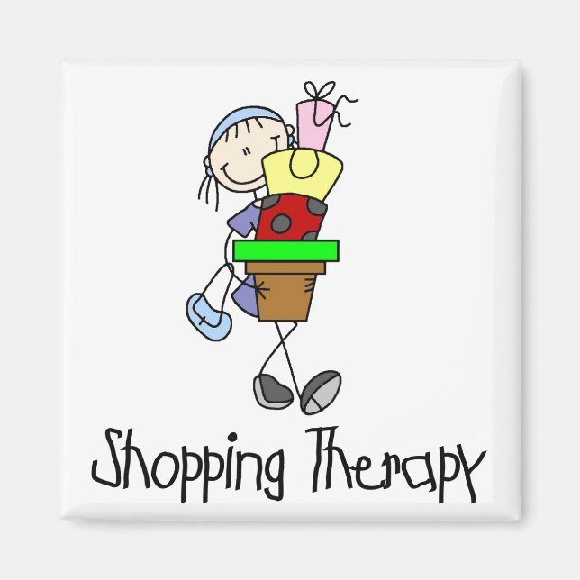 Shopping Therapy Magnet (Front)