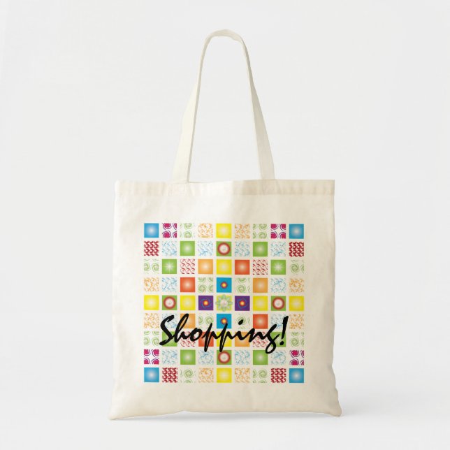 Shopping Tote Bag SP mod pattern (Front)