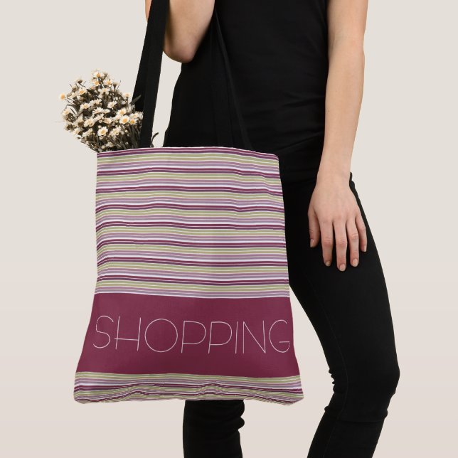 Shopping Tote Style Bag (Close Up)