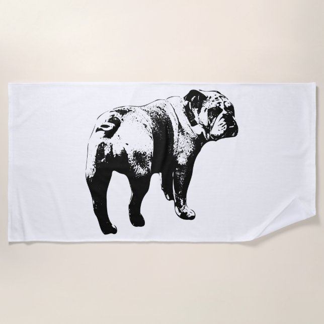 Shore Ink, Bold Walk Beach Towel (Front)