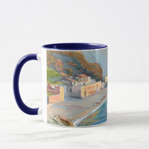 Shore Landscape from the Naples Region, M. Enckell Mug