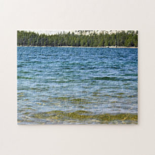 Shore of Tenaya Lake, Yosemite, CA Jigsaw Puzzle