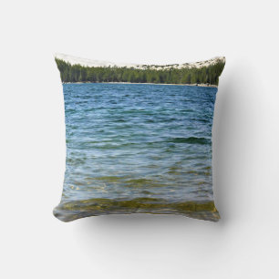 Shore of Tenaya Lake, Yosemite, California Cushion