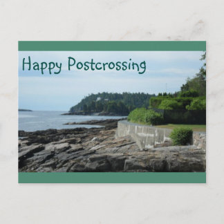 Shore Path Postcrossing Postcard