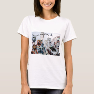 Shore Pier-Wildwood Text Light Shirt Female
