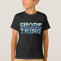 Shore Thing | Retro Ocean Waves Kid's Surf Graphic