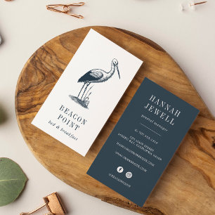 Shorebird   Vertical Business Card
