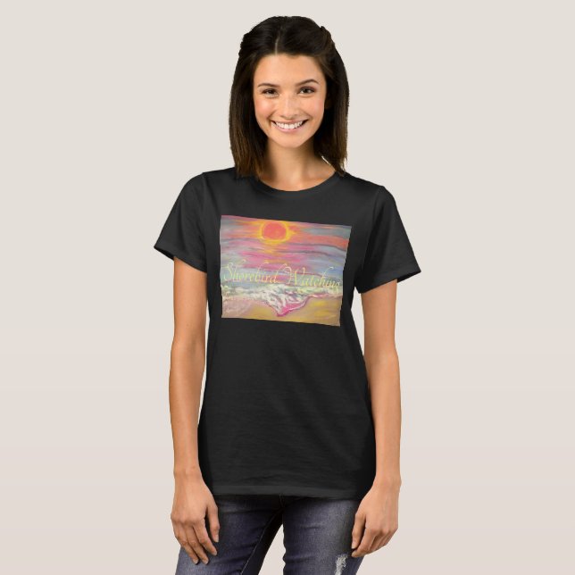 Shorebird Watching T-Shirt (Front Full)