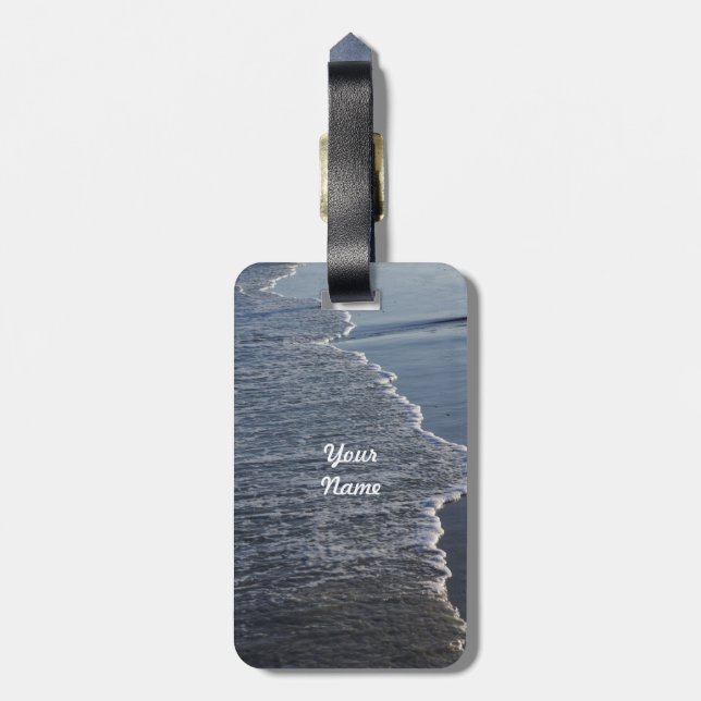 Shoreline Beauty Luggage Tag (Back Vertical)
