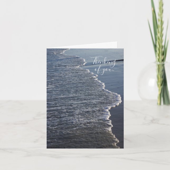 Shoreline Beauty Thinking Of You Card (Front)