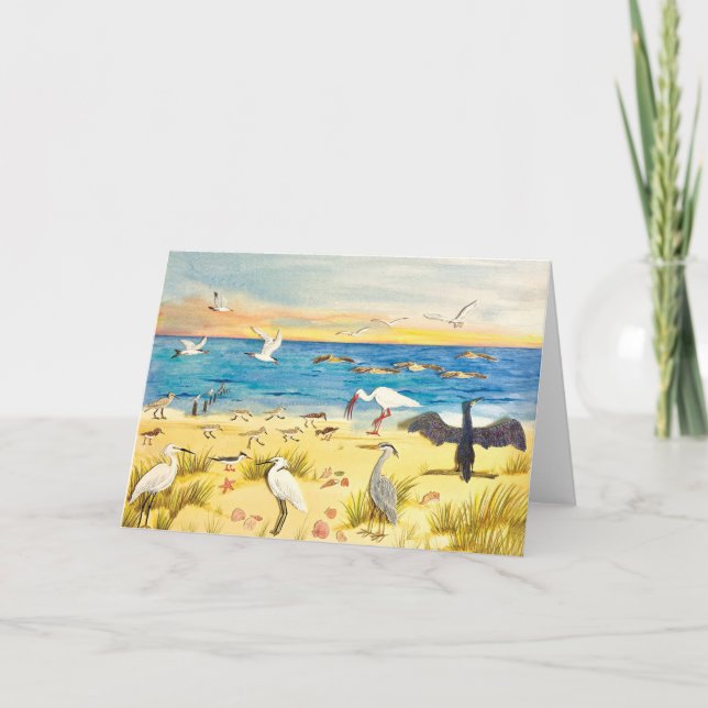 Shoreline Greeting Card (Front)