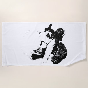 Shoreline of Softness Beach Towel