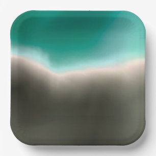 Shoreline Paper Plate