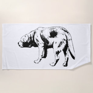 Shoreline Patrol, Calm Spirit Beach Towel