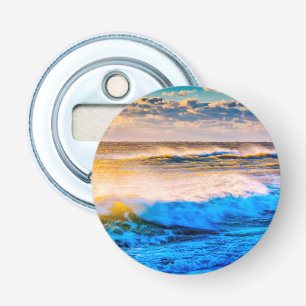 Shoreline scenic at sunrise bottle opener