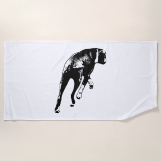 Shoreline Stride – Inked Momentum Beach Towel