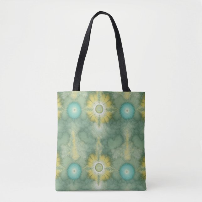 Shoreline Tie-dye Tote Bag (Front)