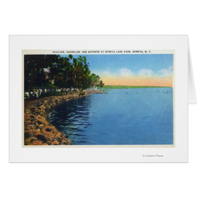 Shoreline View of Seneca Lake Park Pavilion (Front Horizontal)