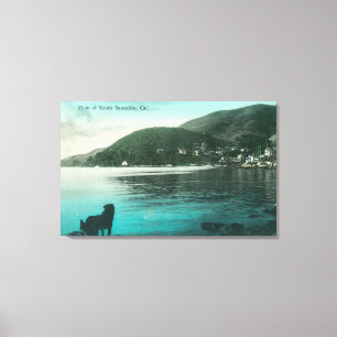 Shoreline View of South SausalitoSausalito, CA Canvas Print