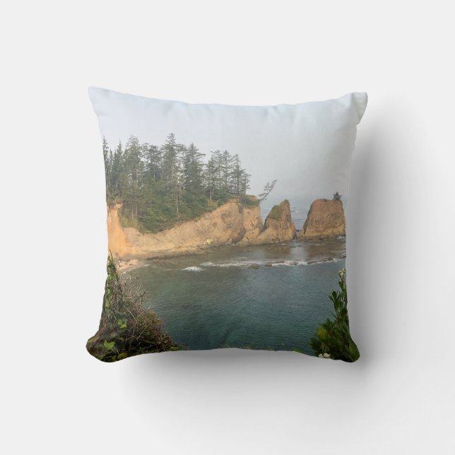 Shores Acres State Park, Oregon Coast Cushion (Front)