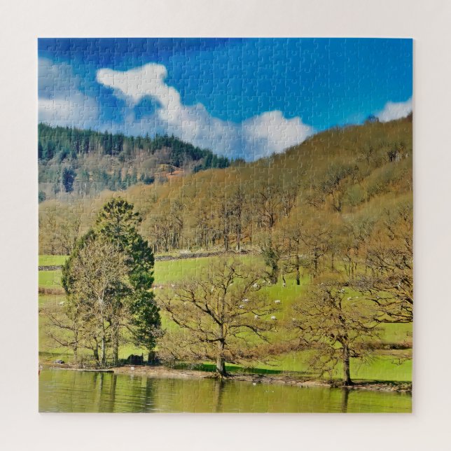 Shores of Lake Windermere Jigsaw Puzzle (Vertical)