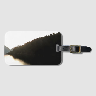 Shores Of Shadows Landscape Art Luggage Tag