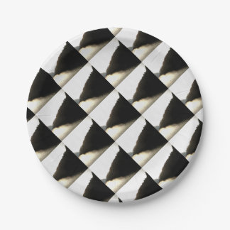 Shores Of Shadows Landscape Art Paper Plate