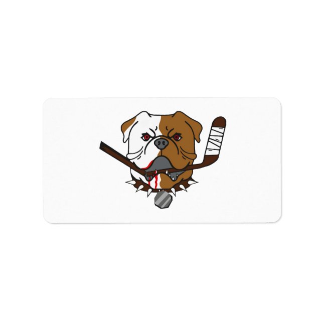 SHORESY Sudbury Bulldogs Label (Front)