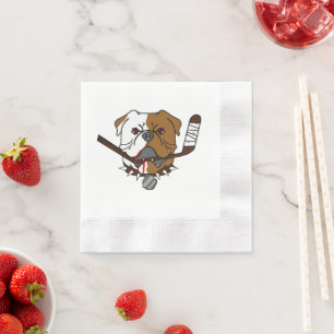 SHORESY Sudbury Bulldogs Napkin