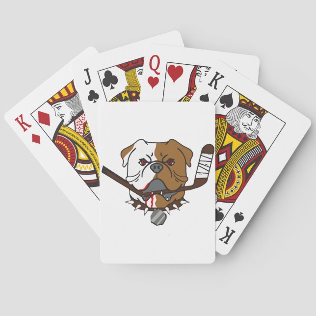 SHORESY Sudbury Bulldogs Playing Cards (Back)