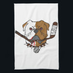 SHORESY Sudbury Bulldogs Tea Towel<br><div class="desc">SHORESY Sudbury Bulldogs</div>