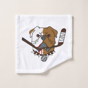SHORESY Sudbury Bulldogs Wash Cloth